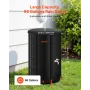 Collapsible Rain Barrel, 250 L Portable Rain Water Collection Barrel, 500D PVC Rainwater Collection System, Garden Water Catcher