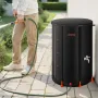 VEVOR sammenklappelig regntønde, 250 l bærbar regnvandsopsamlingstønde, 500D PVC regnvandsopsamlingssystem, havevand C