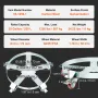 55 gallon Heavy Duty Drum Dolly, 1250 kg belastningskapacitet
