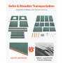kattebakkekabinet til multikatte, 120 cm skjult kattebakkeskab