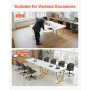 Executive Skrivebord, 160 cm B x 80 cm D Stort kontorbord