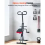 Squat Machine, Deep Squat Rowing Machine for Home, Easy Setup & Foldable Exercise Equipment, Glute Trainer Machine with 12-Gear 