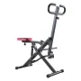 VEVOR Squat Machine, Deep Squat Rowing Machine for Home, Easy Setup & Foldable Exercise Equipment, Glute Trainer Machine with 12