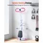 Squat Machine, Deep Squat Rowing Machine for Home, Easy Setup & Foldable Exercise Equipment, Glute Trainer Machine with 3 High-S
