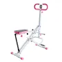 VEVOR Squat Machine, Deep Squat Rowing Machine for Home, Easy Setup & Foldable Exercise Equipment, Glute Trainer Machine with 3 