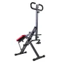 VEVOR Squat Machine, Deep Squat Rowing Machine for Home, Easy Setup & Foldable Exercise Equipment, Glute Trainer Machine with 2 