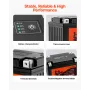VEVOR Motorcykel Batteri, 12 Volt 4Ah, LiFePO4 Lithium Forladet Powersports Batteri, Vedligeholdelsesfri og høj ydeevne, Com