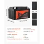 VEVOR Motorcykel Batteri, 12 Volt 4Ah, LiFePO4 Lithium Forladet Powersports Batteri, Vedligeholdelsesfri og høj ydeevne, Com