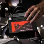 Motorcycle Battery, 12 Volt 4Ah, LiFePO4 Lithium Pre-Charged Powersports Battery, Maintenance Free & High Performance, Compatibl