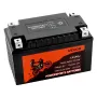 Motorcycle Battery, 12 Volt 4Ah, LiFePO4 Lithium Pre-Charged Powersports Battery, Maintenance Free & High Performance, Compatibl