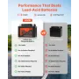 Motorcycle Battery, 12 Volt 2Ah, LiFePO4 Lithium Pre-Charged Powersports Battery, Maintenance Free & High Performance, Compatibl