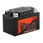 VEVOR Motorcycle Battery, 12 Volt 2Ah, LiFePO4 Lithium Pre-Charged Powersports Battery, Maintenance Free & High Performance, Com