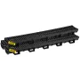 rendeafløbssystem, kanalafløb med plastrist, 145x79MM HDPE