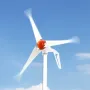 12V 400W Solar Wind Power Kit, 2PCS 100W Monocrystalline Solar Panels + 200W Wind Turbine + MPPT Wind/Solar Hybrid System Contro