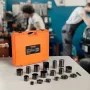 Ball Joint Press Kit, 21 pcsTool Kit, C-press Ball joint Remove and Install Tools, for Most 2WD and 4WD Cars, Heavy Duty Ball Jo