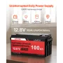 12V 600W Solar Wind Power Kit, 2STK 100W monokrystallinsk panel