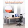Office Divider Privacy Skillevægge, 2-Pack, 1,83m x 1,22m