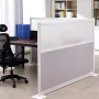 VEVOR Office Divider Privacy Skillevægge, 2-Pack, 1,83m x 1,22m Rumsadskillende Vægge, PET Workstation Kabine Skillevæg med