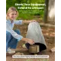 Faux Rock Cover, Outdoor Fake Rock Well Pump Cover, Realistic Natural Texture, Lightweight & Weather-Resistant Polyresin Artific