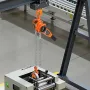 Manual Lever Chain Hoist, 1T 1000KG Capacity Heavy Duty Come Along, 3M Lift G80 Alloy Steel Chain With Dual Pawl Mechanical Brak