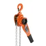 Manual Lever Chain Hoist, 1T 1000KG Capacity Heavy Duty Come Along, 3M Lift G80 Alloy Steel Chain With Dual Pawl Mechanical Brak
