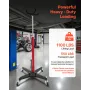 VEVOR Hydraulic Transmission Jack, 1100 lbs / 0.5 Ton Lifting Capacity Telescoping Transmission Jack with Foot Pedal, 360° Swive