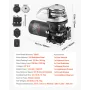 Vertical Fishing Windlass, 12V DC 600W, Windlass Anchor Systems Fit for 6.35 mm Chain or 14.3 & 15.9 mm Nylon Rope, Max Pull 320