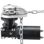 Vertical Fishing Windlass, 12V DC 600W, Windlass Anchor Systems Fit for 6.35 mm Chain or 14.3 & 15.9 mm Nylon Rope, Max Pull 320