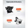 Engine Motor Mount Kit Replacement, Set of 2, Compatible with 2014–2018 Chevrolet Silverado 1500 5.3L V8, Replace OE 84175582, 8