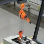 Manual Lever Chain Hoist, 6T 6000KG Capacity Heavy Duty Come Along, 3M Lift G80 Alloy Steel Chain With Dual Pawl Mechanical Brak