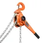 VEVOR Manual Lever Chain Hoist, 6T 6000KG Capacity Heavy Duty Come Along, 3M Lift G80 Alloy Steel Chain With Dual Pawl Mechanica