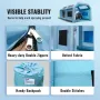 Inflatable Spray Booth Car Paint Tent 8.5 x 4.8 x 3.3 m Filter System 2 Blowers