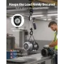 manuel kædetalje, 1/2T 500KG Kapacitet Heavy Duty Com Always