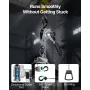Manual Lever Chain Hoist, 1/2T 500KG Capacity Heavy Duty Come Along, 1.5M Lift G80 Alloy Steel Chain With Dual Pawl Mechanical B