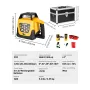Rotary Laser Level Kit, rød stråle 300 m rækkevidde hældning