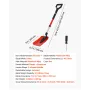 Snow Shovel for Driveway, 22cm Foldable Snow Shovel with D-shaped Handle, , 36-40 in Adjustable, Lightweight Aluminum Alloy Snow