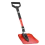 sneskovl til indkørsel, 22 cm foldbar sneskovl med D-formet