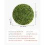 kunstig topiary bold, 584 mm kunstige buksbom plantebolde
