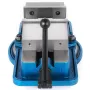 80MM Heavy Duty Milling Vise Bench Clamp Vise High Precision Clamping Vise 3 Inch Jaw Width with 360 Degree Swiveling Base CNC V