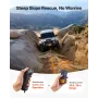 Electric Winch, 5400 kg Load Capacity, 12V DC Truck Winch with Φ9.1 mm x 23 m Synthetic Rope, Wireless & Wired Remote Control, I
