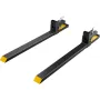 Pallet Forks, 4000 lbs Capacity clamp on Pallet Forks, 60" Tractor Bucket Forks, Heavy Duty Front Loader Attachment for Tractor,