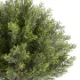Artificial Topiary Cypress Trees with Ground Spike, 2 Set 406mm Faux Shrubs & Bushes Potted Plants, Fake Silk Tree Look Real for