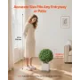 kunstige topiary buksbom træer med jordspyd, 2 sæt 559 mm