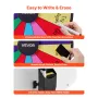 610 mm Spinning Prize Wheel, 14 Slots Spinning Wheel with Tripod, Adjustable Height Win Fortune Roulette with a Dry Erase and 2 