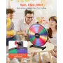 VEVOR 610 mm Spinning Prize Wheel, 14 Slots Spinning Wheel with Stand, Tabletop Win Fortune Roulette with a Dry Erase and 2 Mark