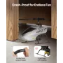 VEVOR RC-helikopter, 2,4 GHz fjernbetjeningshelikopter med enkelt propel med gyro, 4-kanals RC-fly til begyndere, 39 min.