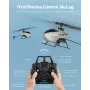 RC-helikopter, 2,4 GHz fjernbetjeningshelikopter med enkelt