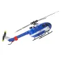 VEVOR RC Helikopter, 2,4 GHz 4-propeller fjernbetjeningshelikopter med 6-akset gyro, 4-kanals RC-fly til begyndere, LED-lys