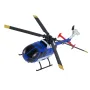 VEVOR RC Helikopter, 2,4 GHz 4-propeller fjernbetjeningshelikopter med 6-akset gyro, 4-kanals RC-fly til begyndere, LED-lys