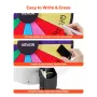 610 mm Spinning Prize Wheel, 14 Slots Spinning Wheel with Stand, Adjustable Height Win Fortune Roulette with a Dry Erase and 2 M